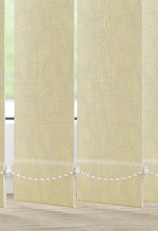 Perla, Egg Shell - Vertical Blind Slats